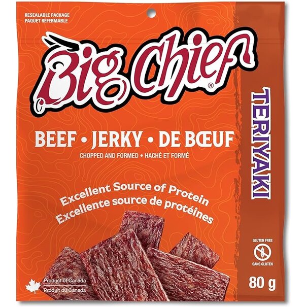 Big Chief Big Chief Beefg Jerky Teriyaki 80 G