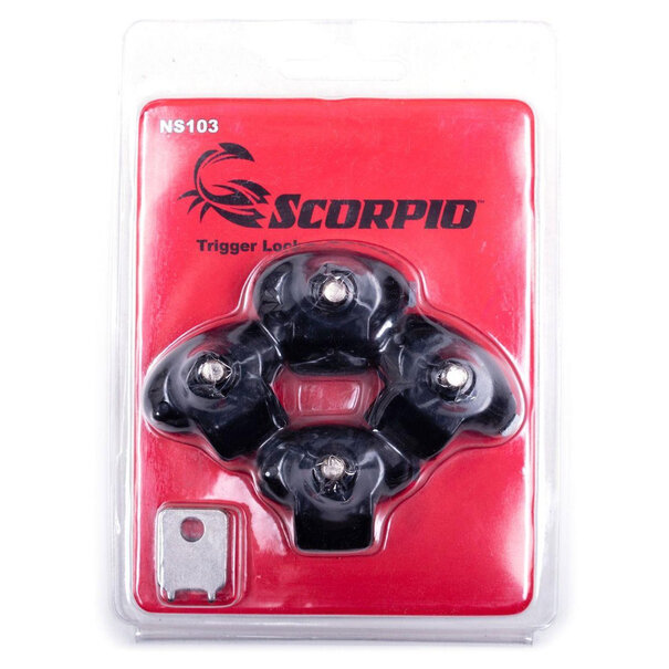 Scorpio Scorpio Trigger Lock 4 Pack