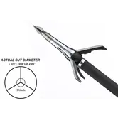Grim Reaper RazorCut Broadhead 100 Gr 3 Blade 1-3/8 Cut