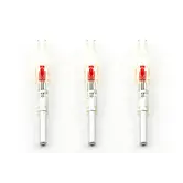 Wasp Vesta Lighted Nock Red 3 PK