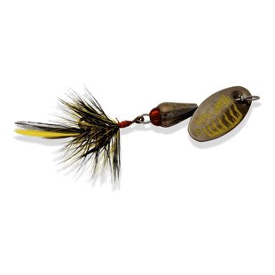 Mepps Xtra Deep Dressed Black & Yellow 1/6 oz #2