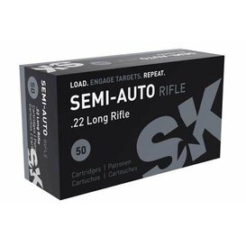 SK Semi Auto Rifle 22 LR 40 gr 50 ct