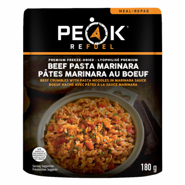Peak Refuel Peak Refuel Beef Pasta Marinara 180g