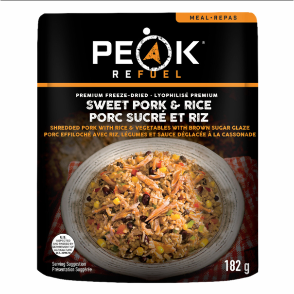 Peak Refuel Peak Refuel Sweet Pork & Rice 182g