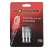 Nockturnal Red Lighted Nocks LED 3 Pack