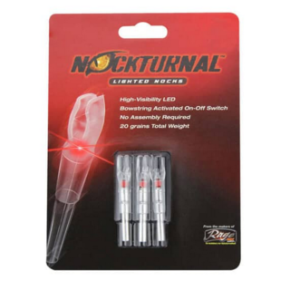 Nockturnal GT-Red Lighted Nocks LED