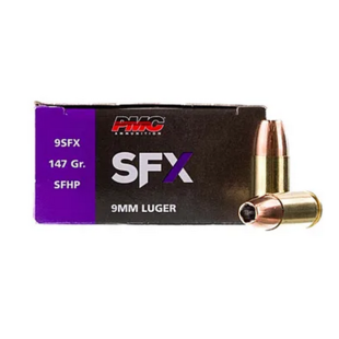 PMC SFX 9mm Luger 147 Gr SFHP 50 ct