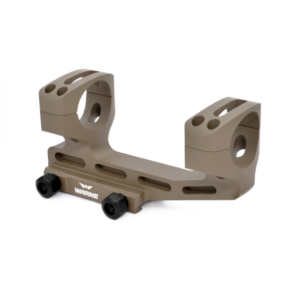 Warne Warne Super High X-SKEL Mount FDE 30mm
