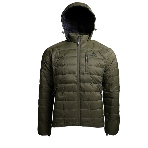 SKRE Skre Ptarmigan 850 Ultra Down Jacket Olive Green 2XL