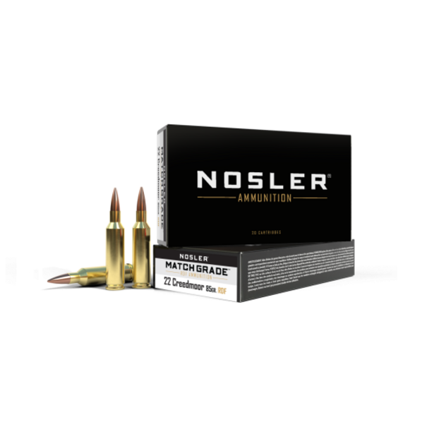 Nosler Nosler Match Grade 22 Creedmoor 85 Gr RDF