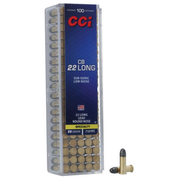 CCI CCI CB 22 Long Subsonic 29 Gr 710 FPS