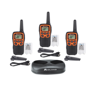 Midland X-Talker 3 Pack of 2-Way Radio 45km Range