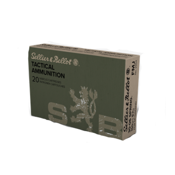 Sellier & Bellot Sellier & Bellot 30-06 SPRG FMJ For M1 Garand