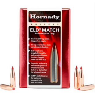Hornady 25 Cal 134 Gr Eld-M 100 Ct