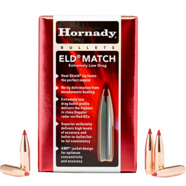 Hornady Hornady 25 Cal 134 Gr Eld-M 100 Ct