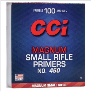 CCI Small Rifle Magnum Primer NO. 450