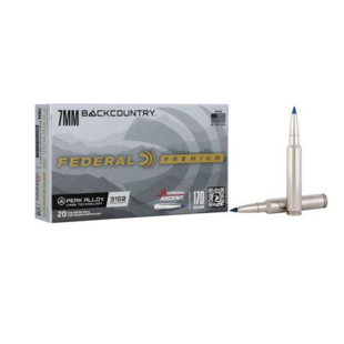 Federal Premium 7mm BackCountry Terminal Ascent 170gr