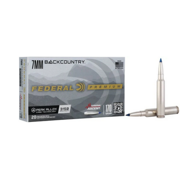 Federal Federal Premium 7mm BackCountry Terminal Ascent 170gr