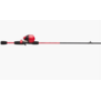 Shakespeare Reverb Spincast Combo Red/Black 5'6" Medium