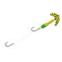 Macks Lures Wally Pop Crawler Black Tiger/Yellow/Green, Size 2