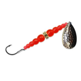 Mack's Lures Wedding Ring Spinner HN/Flo Orange Size 6
