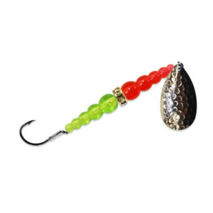 Mack's Lures Wedding Ring Spinner HN/Flo Orange/Flo Chart Size 6