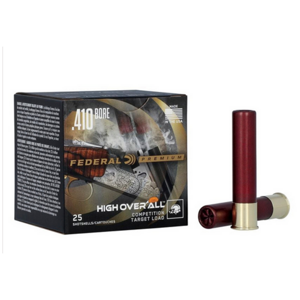 Federal Federal Premium High OverAll Comp Target Load .410 gauge  2 1/2" - 1/2 oz - 8 1/2 shot