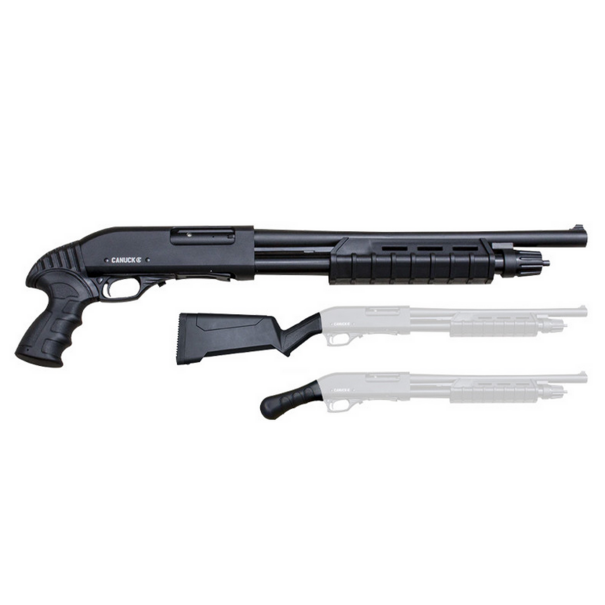 Canuck Canuck Canuck Enforcer 12 GA 3" 5+1 Capacity 17" Barrel Raptor Grip+ Pistol Grip