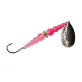 Mack's Lures Wedding Ring Spinner Classic HN/HT Pink/Flo Pink Size 6