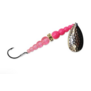 Mack's Lures Wedding Ring Spinner Classic HN/HT Pink/Flo Pink Size 6