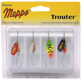 Mepps 4-pack Trouter Kit Siwash Assorted