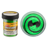 Berkley Powerbait Glitter Black and Spring Green aniseed scent