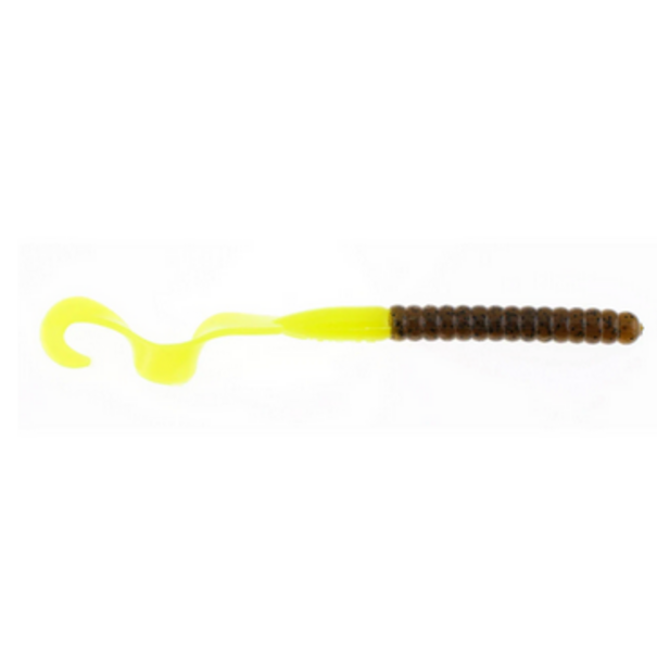Berkley Berkley PowerBait 7" Powerworm Green Pumpkin Chartreuse 13 CT