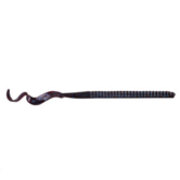 Berkley PoerBait 7" Powerworm Black Blue Fleck 13 CT
