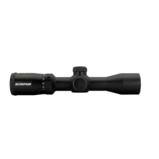 Scorpion Marksman Rimfire 2-7x32 Compact Scope with Rings