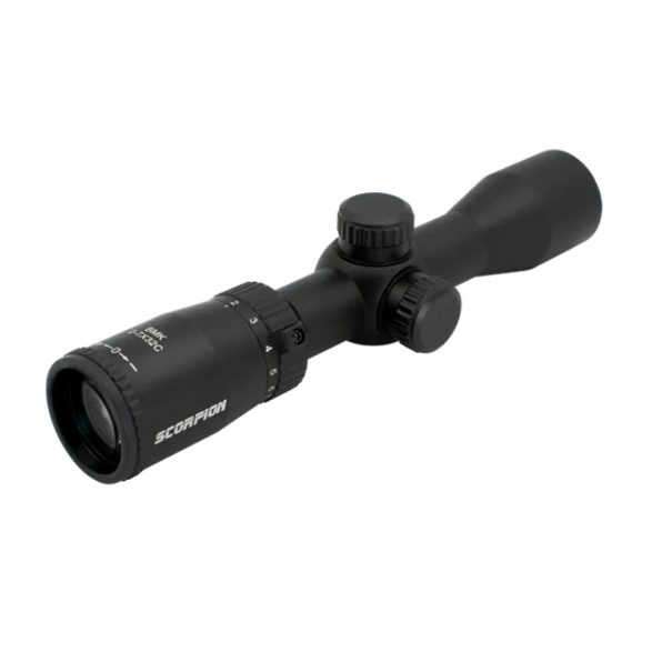 Scorpion Scorpion Marksman Rimfire 2-7x32 Compact Scope with Rings