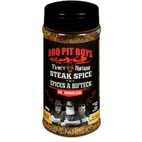 BBQ Pit Boys BBQ Pit Boys - Fancy Steak Spice Rub - 380 grams