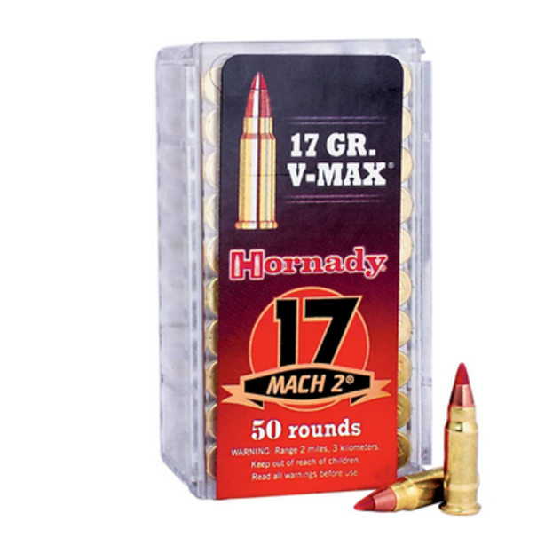 Hornady Hornady Varmint Express 17 Mach 2 17gr V-Max 50ct