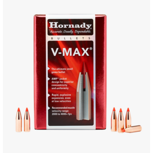 Hornady V-MAX .224cal 53gr 100ct