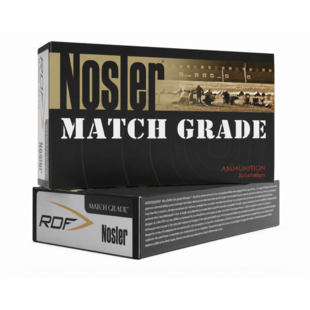 Nosler Match Grade 22 Creedmoor 85gr RDF