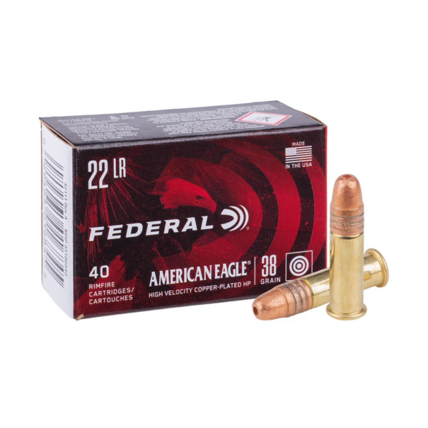 Federal Federal American Eagle 22 LR 38gr CP HP