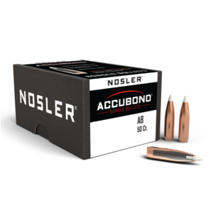 Nosler Accubond .277cal 150gr Spitzer 50 ct