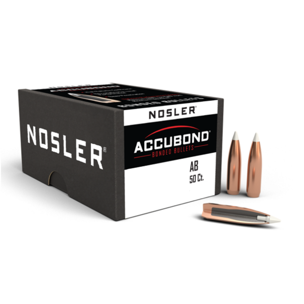 Nosler Nosler Accubond .277cal 150gr Spitzer 50 ct
