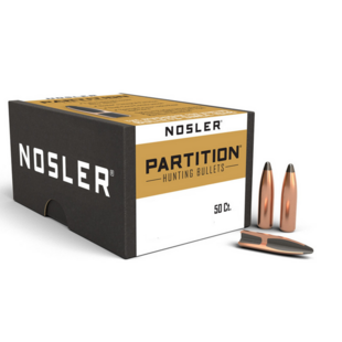 Nosler Partition Spitzer .308cal 165gr 50ct