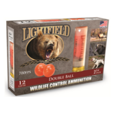 Lightfield 12ga Wildlife Double Ball Ammunition