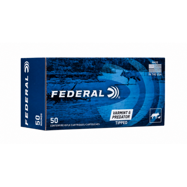 Federal Federal 22 Hornet 35gr Tipped Varmint 50ct