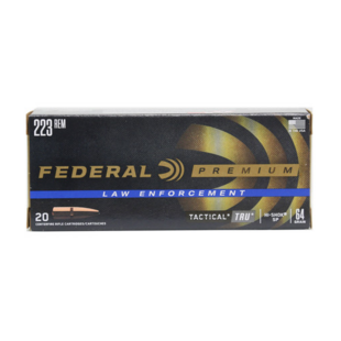 Federal Premium Law Enforcement 223 Rem 64gr Hi-Shok SP