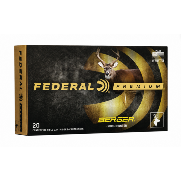 Federal Federal Premium 243 Win 95gr Berger Hybrid Hunter