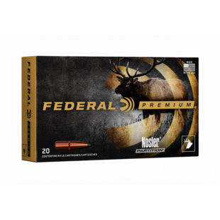 Federal Premium 270 Win 150gr Nosler Partition