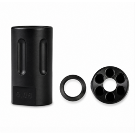 S&J Hawdware Linear Comp 9mm/40 cal 1/2-28 Fluted